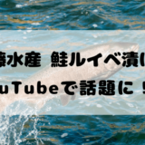 佐藤水産の鮭ルイベ漬けがYouTubeで話題！賞味期限とお持ち帰りできる店舗はどこ？